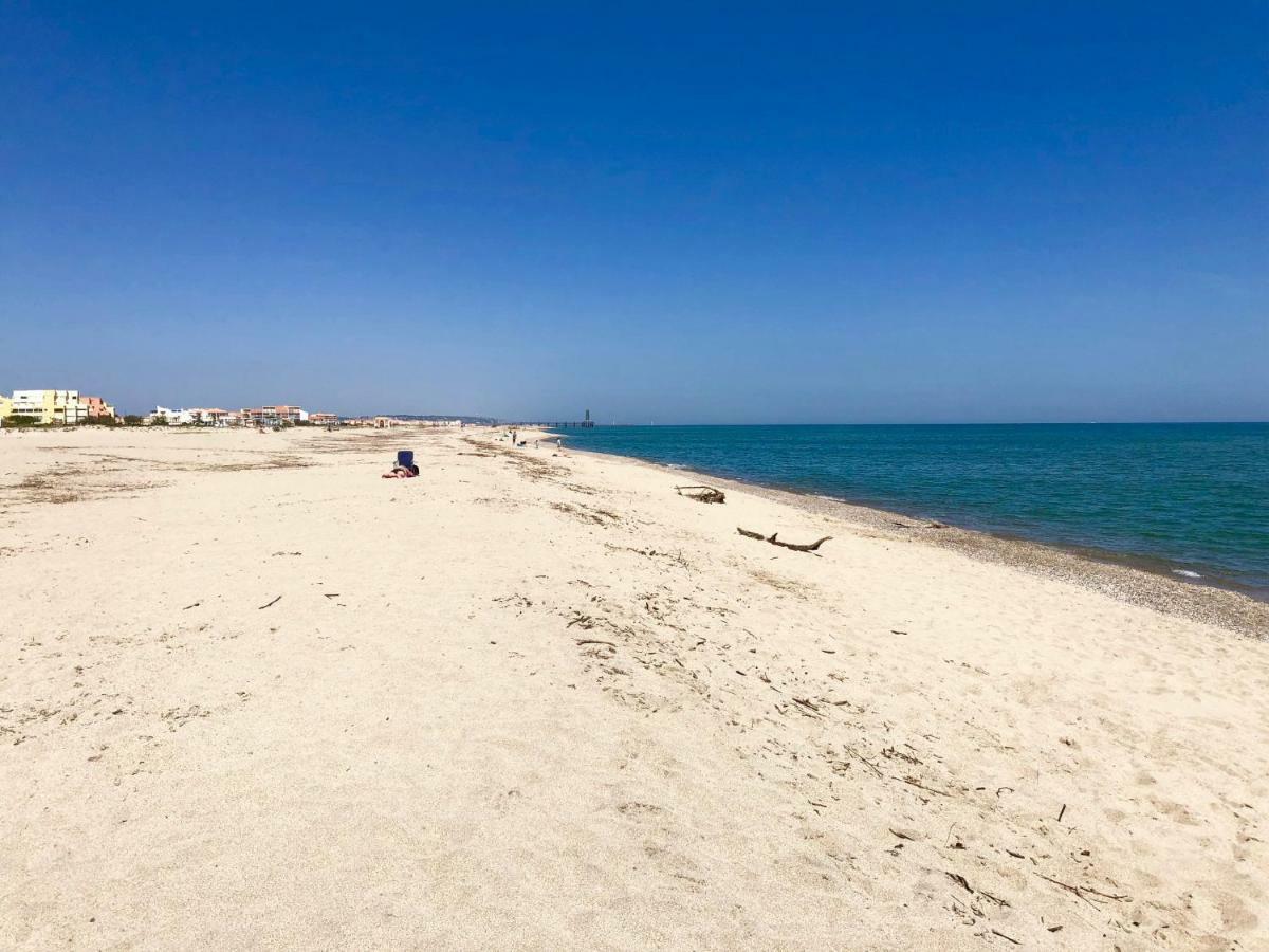 Barcaresa-Maisonnette Vue Mer Pieds Dans L'Eau Wifi Leucate Kültér fotó
