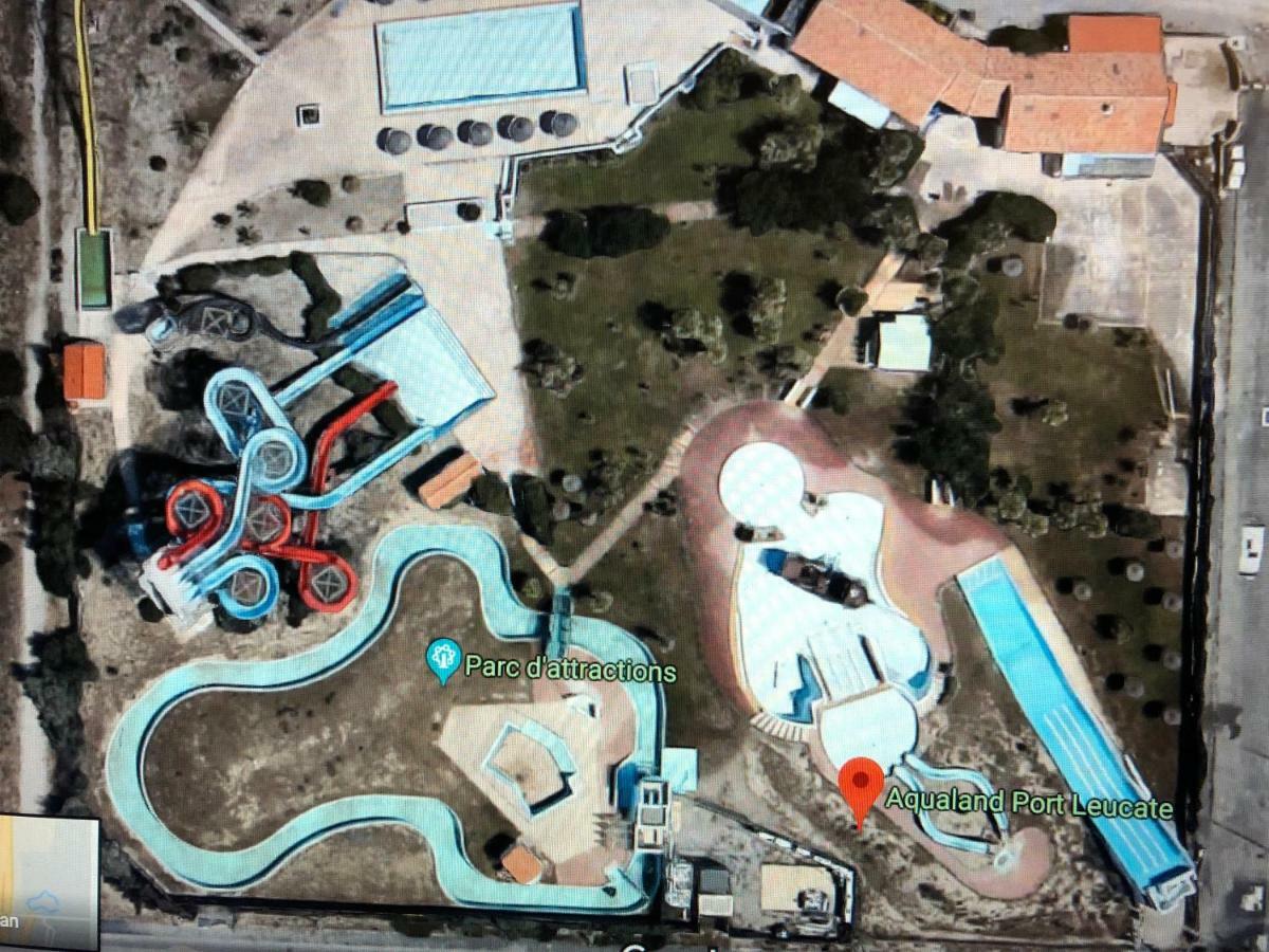 Barcaresa-Maisonnette Vue Mer Pieds Dans L'Eau Wifi Leucate Kültér fotó