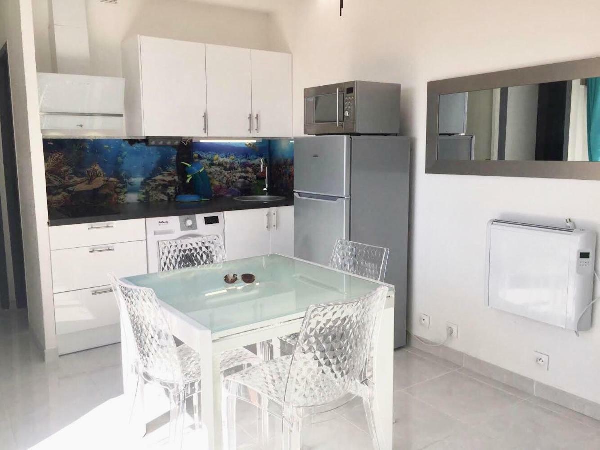 Barcaresa-Maisonnette Vue Mer Pieds Dans L'Eau Wifi Leucate Kültér fotó