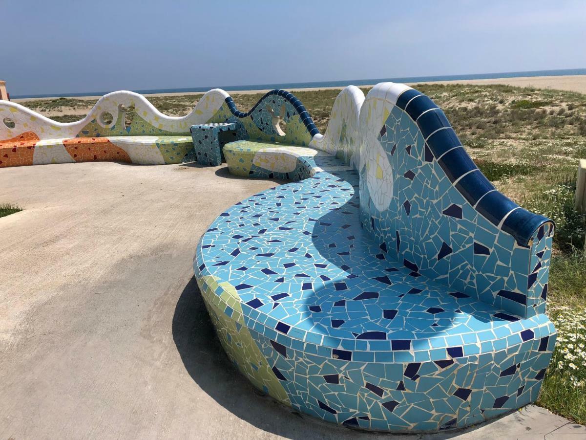 Barcaresa-Maisonnette Vue Mer Pieds Dans L'Eau Wifi Leucate Kültér fotó