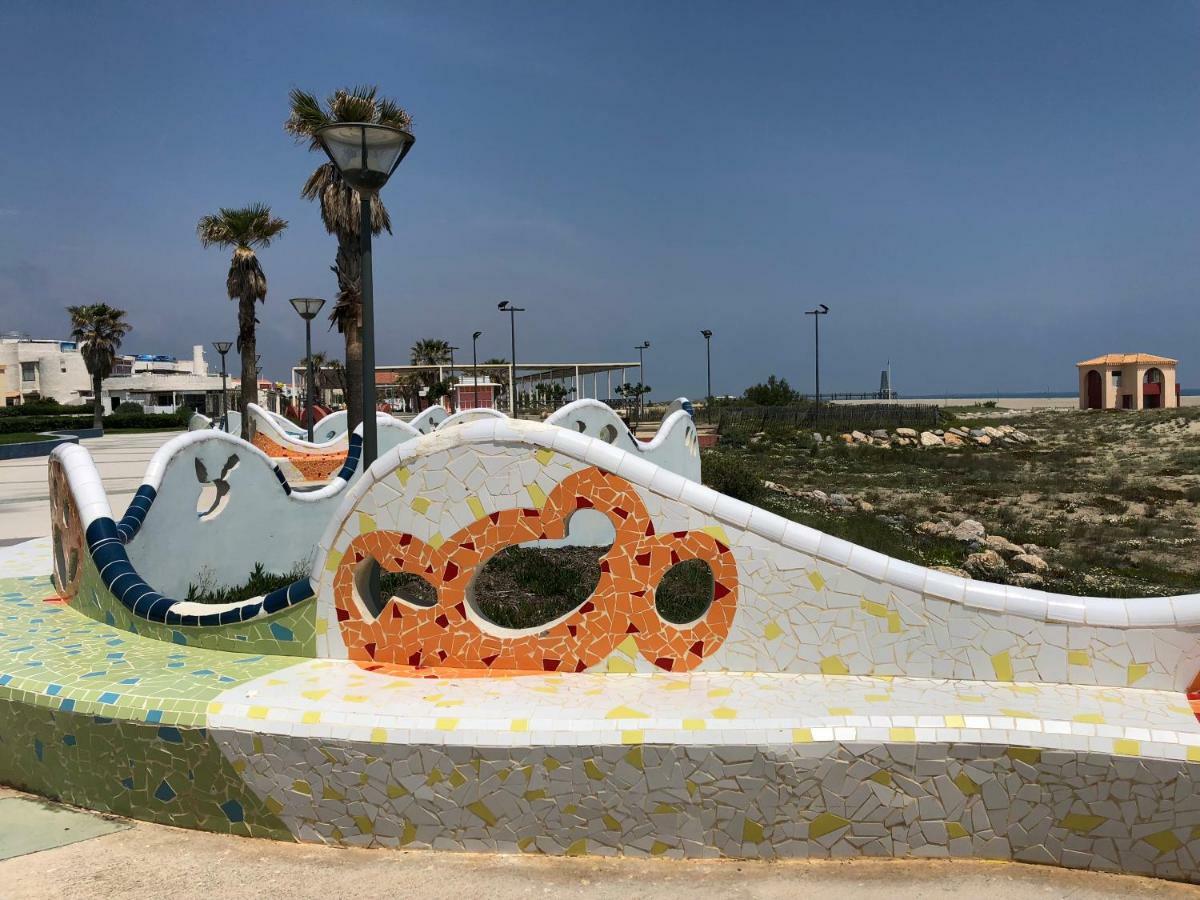 Barcaresa-Maisonnette Vue Mer Pieds Dans L'Eau Wifi Leucate Kültér fotó