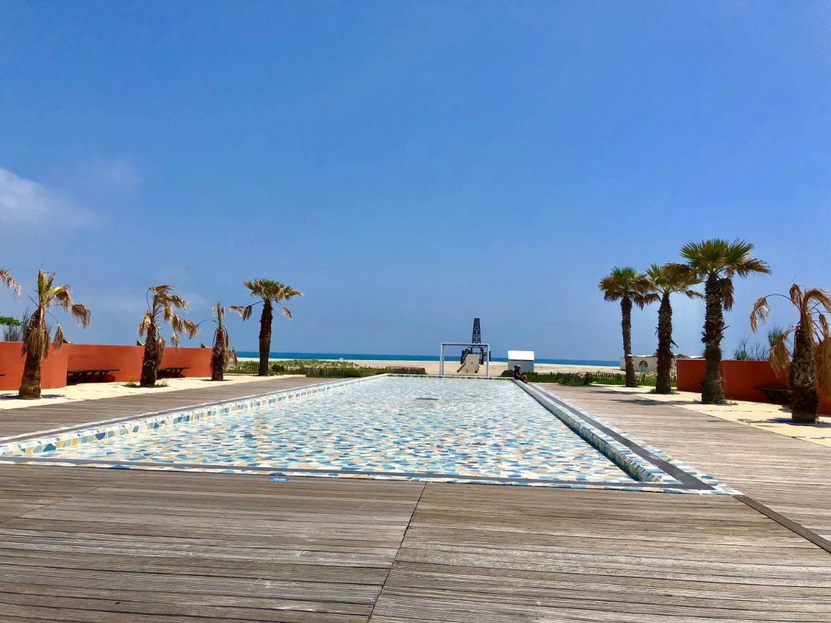 Barcaresa-Maisonnette Vue Mer Pieds Dans L'Eau Wifi Leucate Kültér fotó