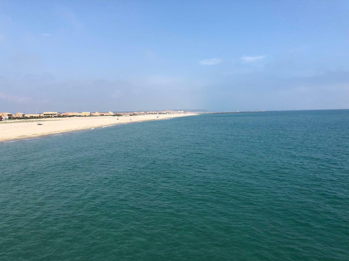 Barcaresa-Maisonnette Vue Mer Pieds Dans L'Eau Wifi Leucate Kültér fotó